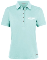 Kanteel poloshirt Dames Turquoise